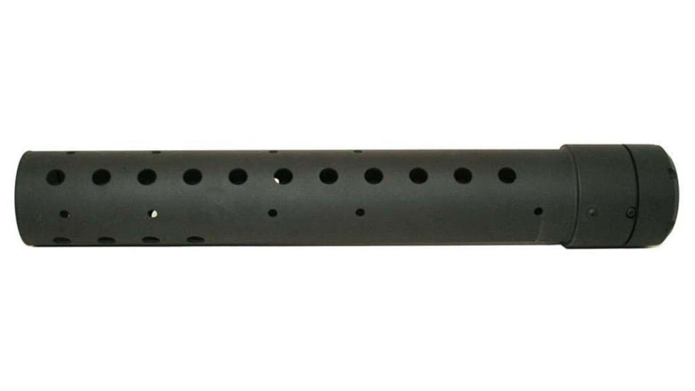 Precision Reflex Gen 3 DPMS .308 Forearm, 14in Length w/ Holes no Rails, Carbon Fiber, Black, 03-072-1414THB