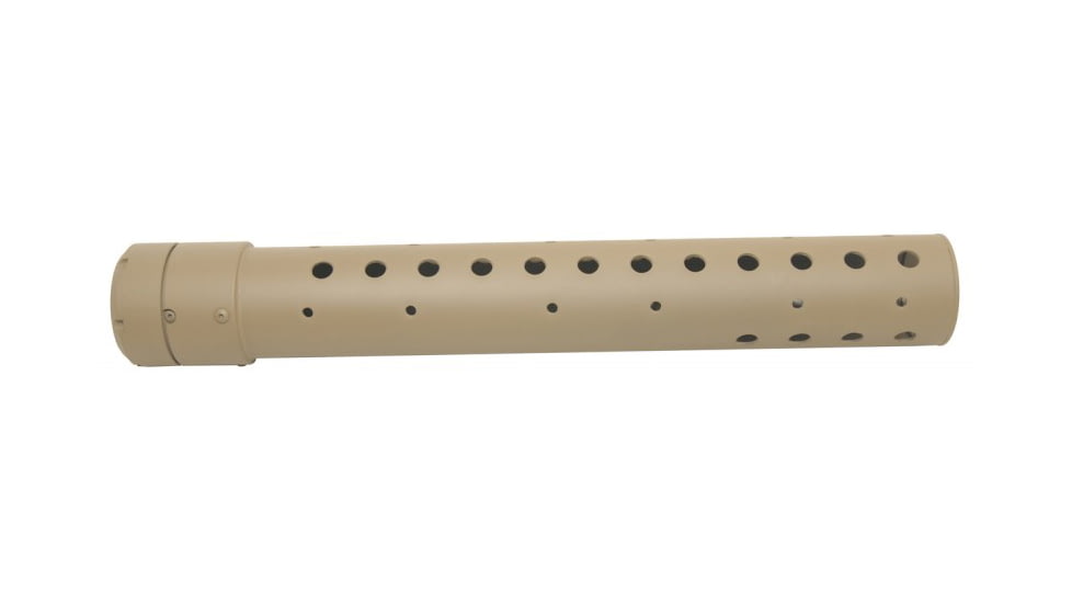 Precision Reflex Gen 3 DPMS .308 Forearm, 15in Length w/ Holes no Rails, Carbon Fiber, Flat Dark Earth, 03-072-1415THDE