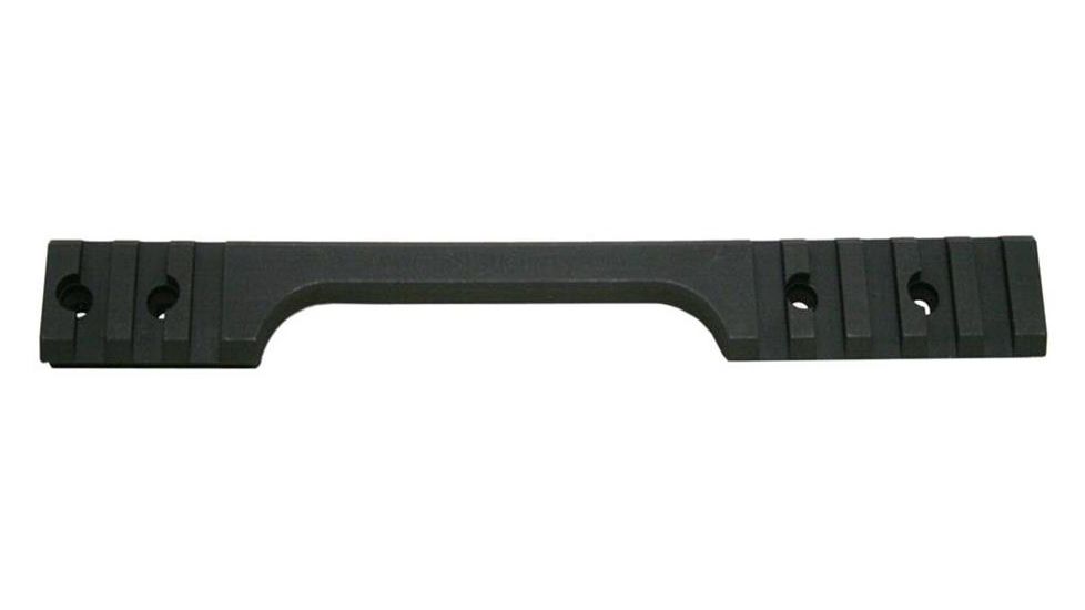Precision Reflex Remington 700 L.A. 7in Steel Base, cut out over the action, Weaver comp., Black, 02-217-01