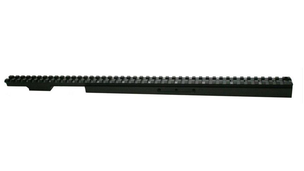 Precision Reflex Remington 700 S.A. 16In Bar Straight Railed Night Vision Mount, 6-48 Screws, Black, 02-216-11-648