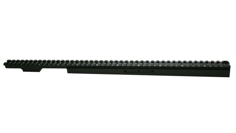 Precision Reflex Remington 700 S.A. 16In Bar Straight Railed Night Vision Mount, 8-40 Screws, Black, 02-216-11