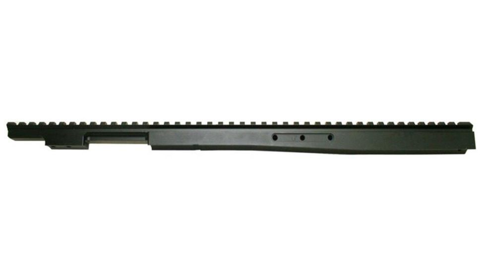 Precision Reflex Remington 700 S.A. 16In Bar Straight Railed Night Vision Mount, 8-40 Screws, Black, 02-216-11