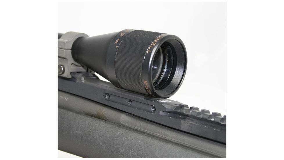 Precision Reflex Remington 700 S.A. 16in Step Down Rail, Front Objective Clearance and 25MOA, Black, 02-216-13C