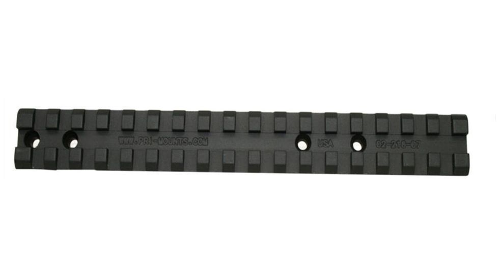 Precision Reflex Remington 700 S.A. 7in Alum Base, Full 1913 Rail and 15MOA, Black, 02-216-07A