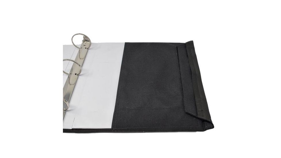 Premier Body Armor 3 Ring Binder Cordura, Black, 1/2 in to 2 in Binder BC - 9031