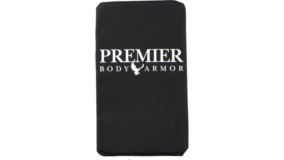 Premier Body Armor Haley Strategic Partners Flat Pack Plus Level IIIA Bulletproof Backpack Insert, Black, 9 x 13.5, BPP-9063