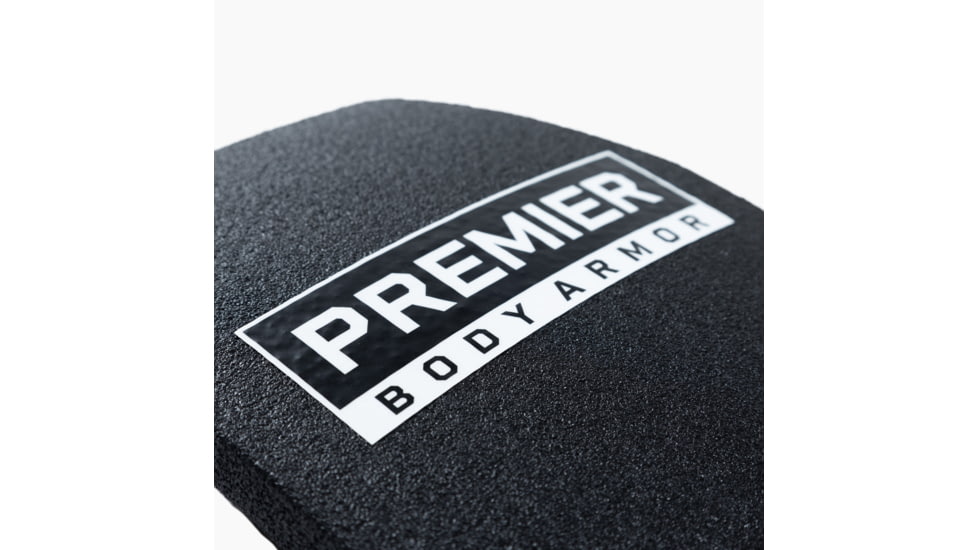 Premier Body Armor Nexus Level III ICW Plate, Multicurve, Black, 8x10 inch, NEX-8101ICW