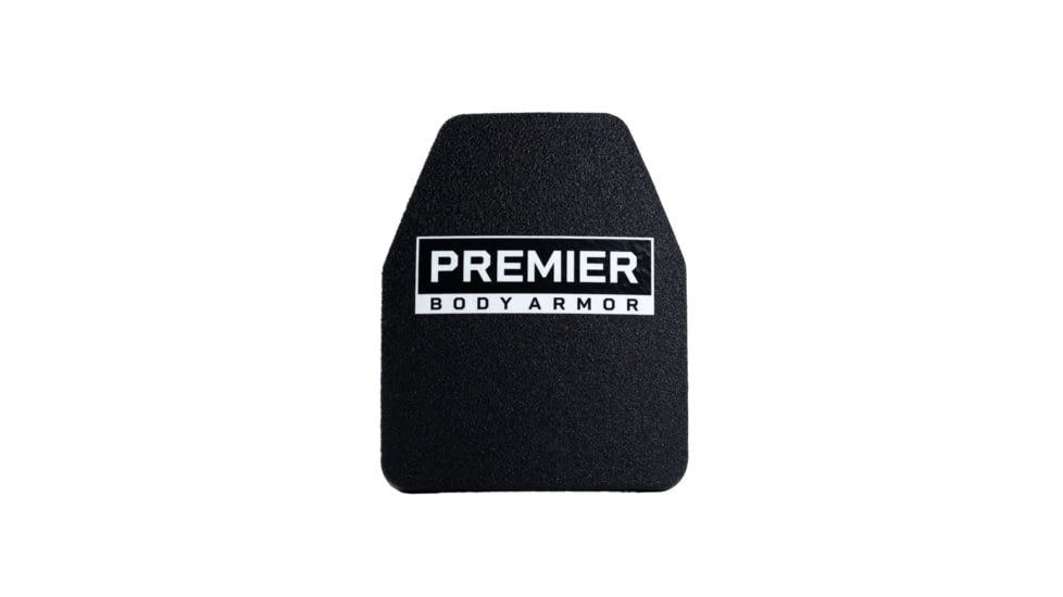 Premier Body Armor Nexus Level III ICW Plate, Multicurve, Black, 8x10 inch, NEX-8101ICW