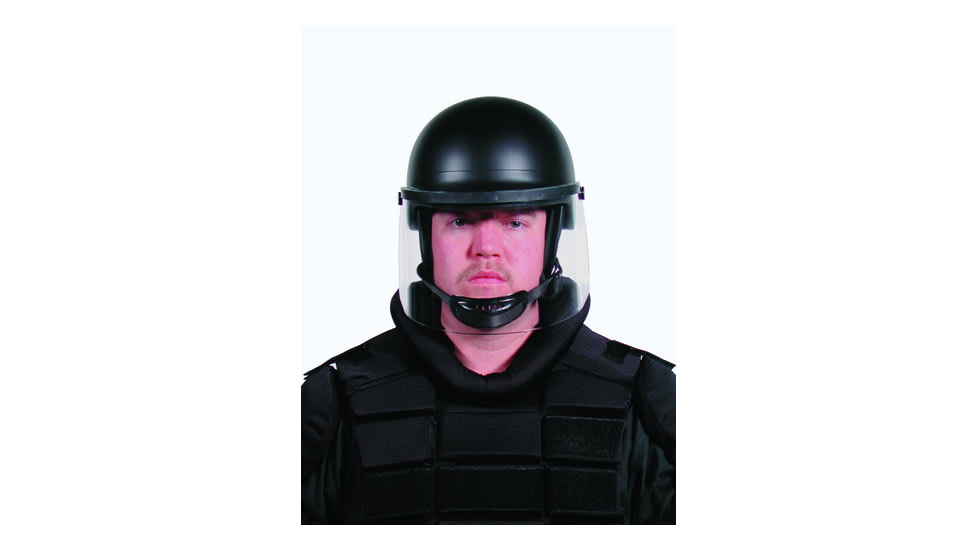 Premier Crown Corp 906 Corr. Duty Helmet, Black X - 9065C-XL