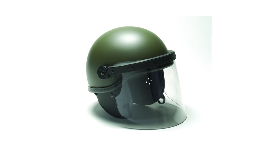 Premier Crown Corp Epr Riot Duty Helmet, Od Green - 90633