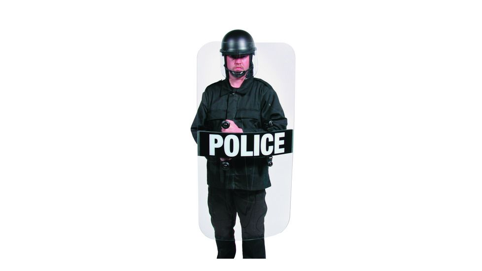 Premier Crown Corp Premier Crown - 6100 Full Length Riot Shield, Plain, 6100PL