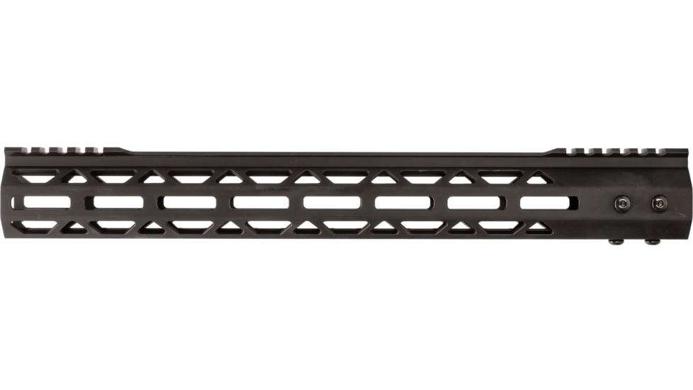 Presma 223/5.56 Super Light M-LOK Free Float Handguard w/Partial Top Rail, 15 in, Black, UMMARA15