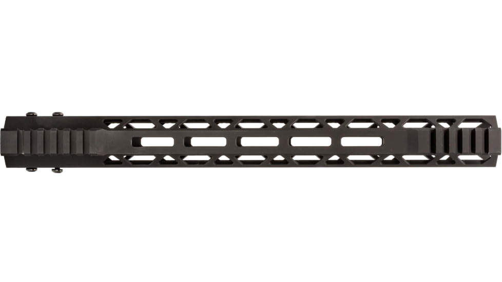 Presma 223/5.56 Super Light M-LOK Free Float Handguard w/Partial Top Rail, 15 in, Black, UMMARA15
