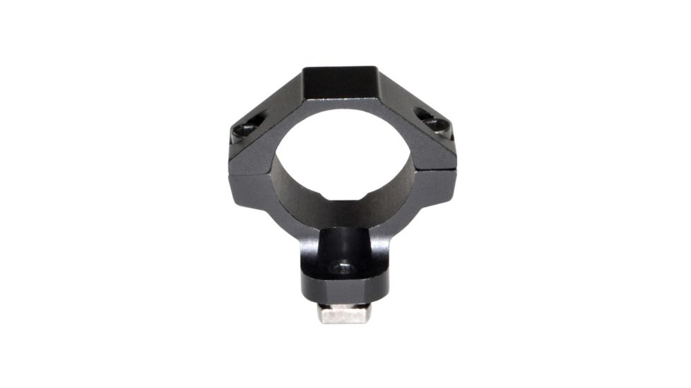 Presma Accessory Scope Ring for M-LOK Slots, 1in Tube, Aluminum, Black ML-25L2