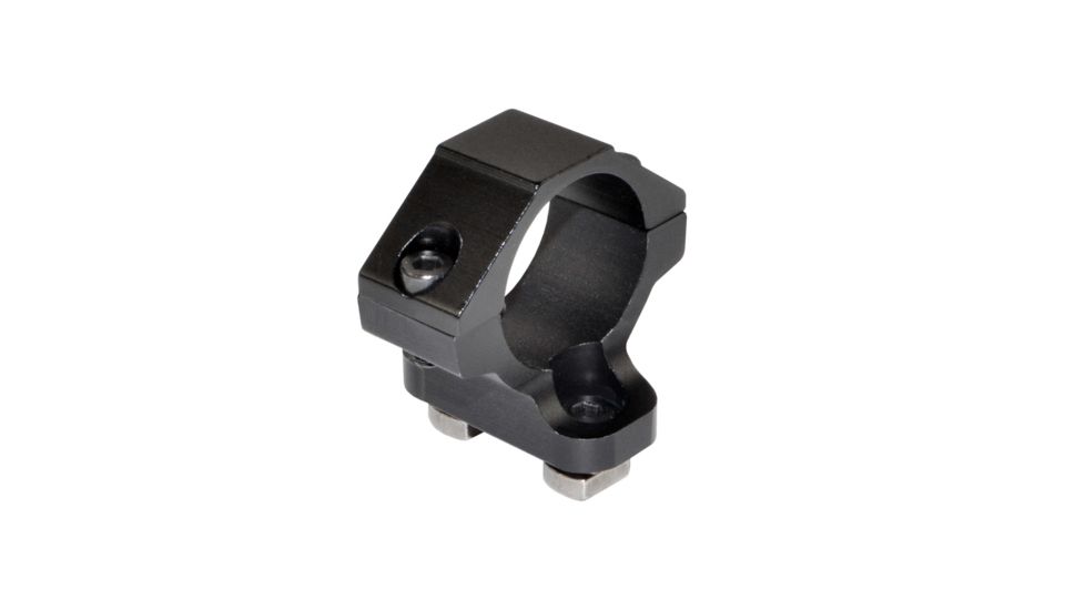 Presma Accessory Scope Ring for M-LOK Slots, 1in Tube, Aluminum, Black ML-25L2
