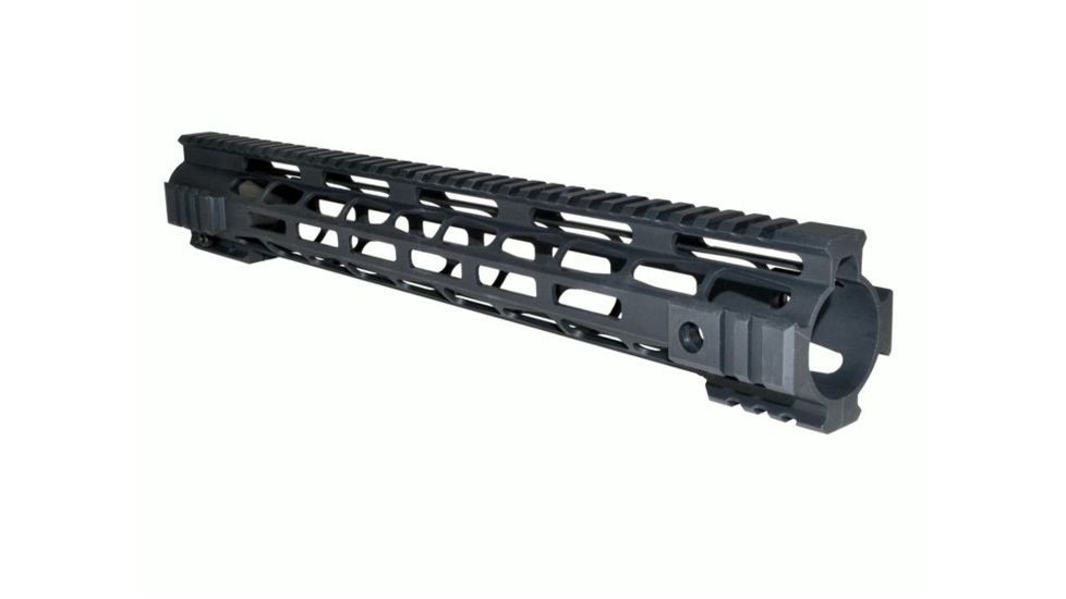 Presma AR .308 15in M-LOK Free Float Handguard Forend for .308 DPMS High Profile Pattern Upper Receiver, ID 1.54in, Matte Black, M38ML15