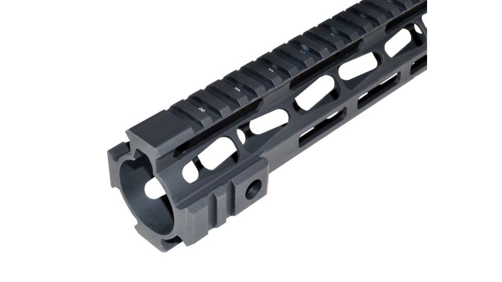 Presma AR .308 15in M-LOK Free Float Handguard Forend for .308 DPMS High Profile Pattern Upper Receiver, ID 1.54in, Matte Black, M38ML15