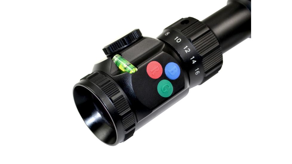 Presma Eagle Series 4-16X50 Precision Rifle Scope, Front Adjustable Objective, Black PREA041