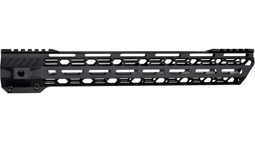 Presma M-LOK Free Float Handguard w/Partial Top Rail, 10 in, Black, UMM38D10-H