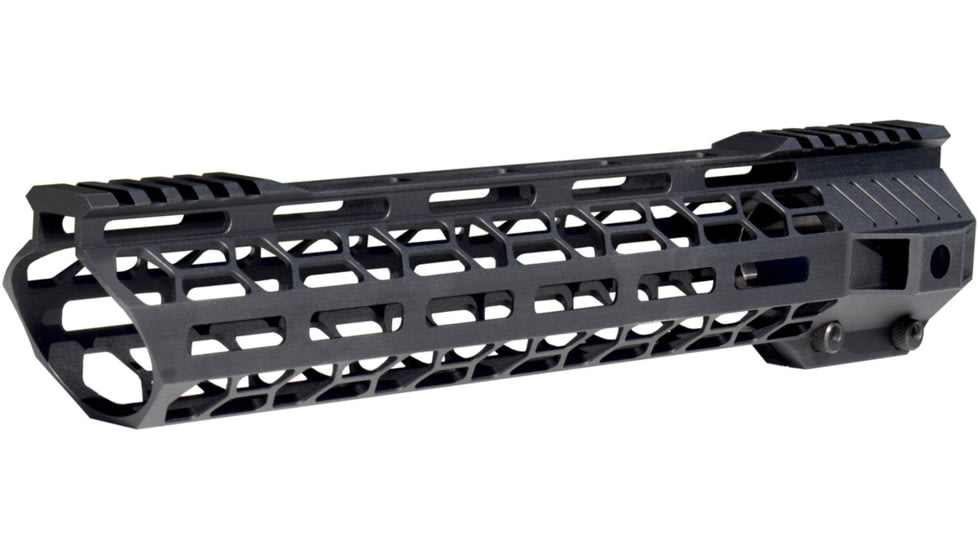 Presma M-LOK Free Float Handguard w/Partial Top Rail, 13 in, Black, UMM38D13-H