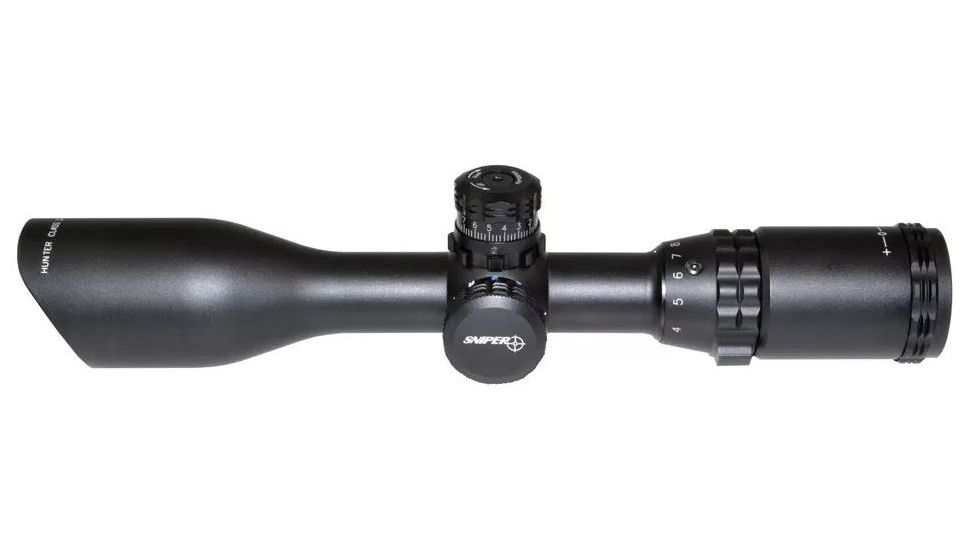 Sniper 3-12X40mm Compact Scope QTA W/E RGB Dual Illumination Mil Dot, Black, LT3-12x40ML