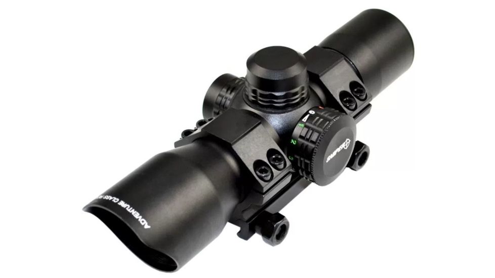 Sniper 35mm Compact RG Dot Scope With Mount, Black, LTRD35
