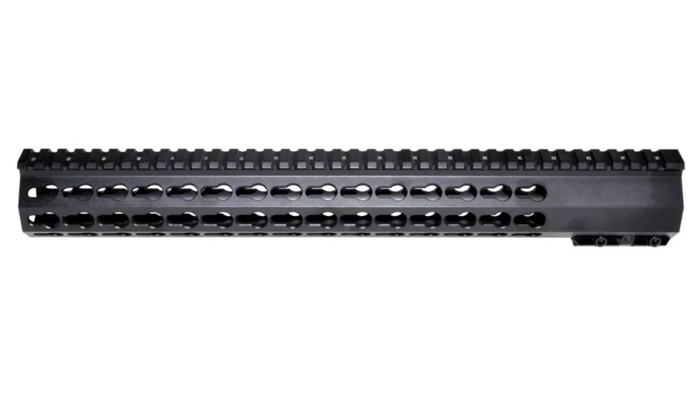 Presma Super Slim Keymod Freefloat Handguard for .223/5.56, 15in, Black, PRJA081, EDEMO1
