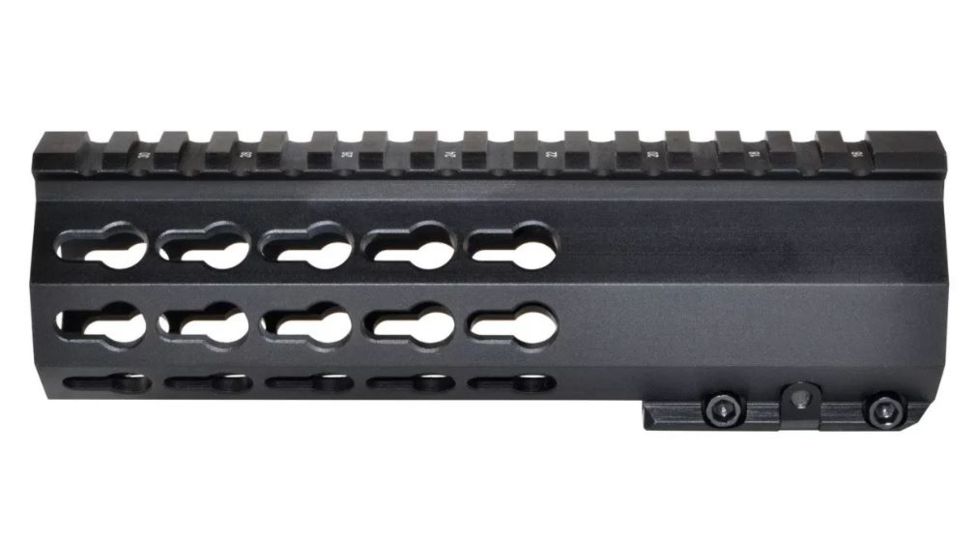 Presma Super Slim Keymod Freefloat Handguard for .223/5.56, 7in, Black, PRJA051