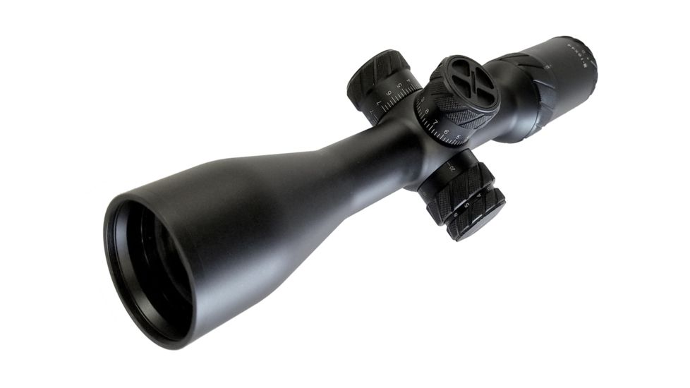 PRG Defense 2-16x44 Professional Rifle Scope, Glass Etched Mil-Dot Reticle, 30mm Tube, Black 45021644PRGPR2