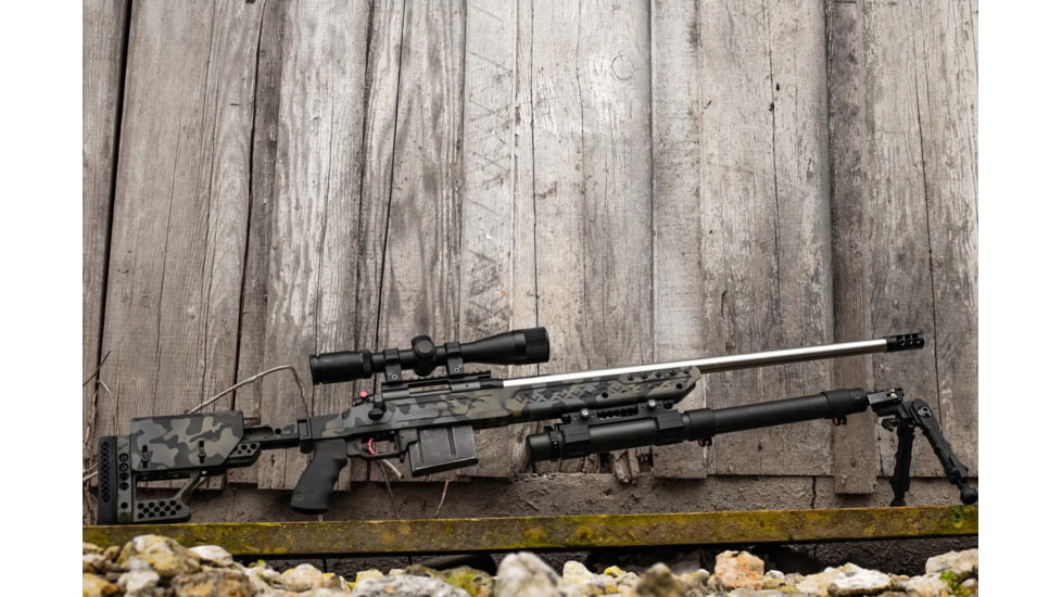 Pride Fowler Industries Rapid Reticle 5.56/7.62X51 3-12x42mm FFP 30mm Tube Rifle Scope w/Rapid Ranging and Rapid Guide Technology, Black, PFI-RR-EVOLUTION 5.56/7.62X51
