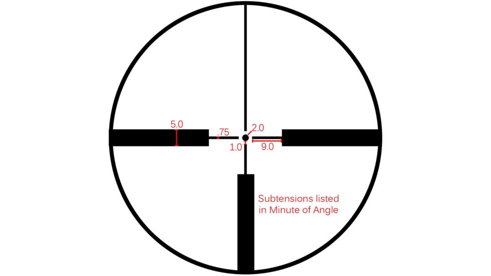 Primary Arms Classic 1-4X24mm Illuminated Rifle Scope PA14X w/ Deluxe AR15 30mm Scope Mount