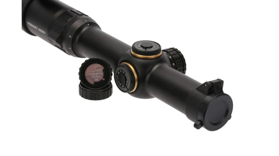 Primary Arms 1-6X24mm First Focal Plane Rifle Scope w/ACSS Raptor 7.62 Reticle, Black, PA1-6X24FFP-R-7.62