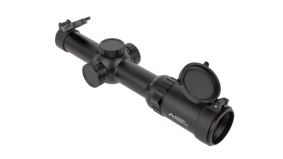 Primary Arms 1-6X24mm Second Focal Plane Rifle Scope Generation III - Illuminated ACSS Predator Hunting Reticle, Black, 1-6X24 mm, PA1-6X24SFP-ACSS-PREDATOR