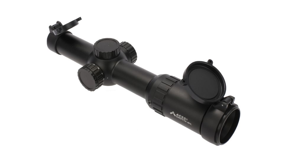 Primary Arms SLx 1-8X24mm Second Focal Plane Rifle Scope - Illuminated ACSS Griffin MIL Reticle, Black, 1-8X24 mm, PA1-8X24SFP-ACSS-GRIFFIN-MIL