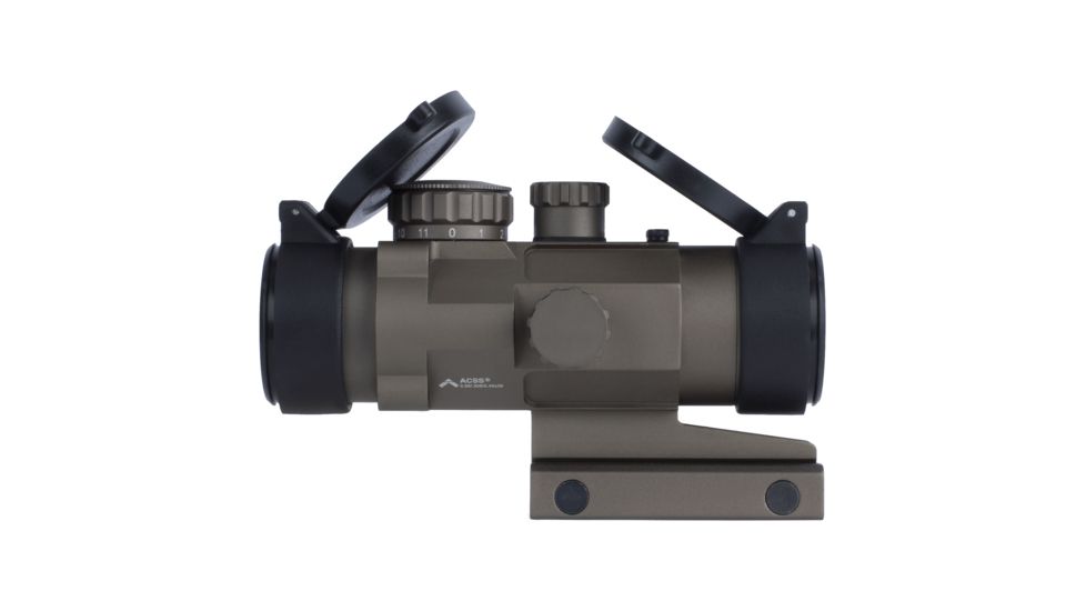 OpticsPlanet Exclusive Primary Arms SLx 2.5X Compact AR15 Scope with Patented CQB ACSS Reticle, Flat Dark Earth, PAC2.5X-FDE