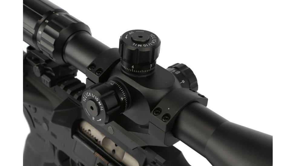 Primary Arms 4-14x44mm Rifle Scope, Mil-Dot, Black PA4-14XFFP