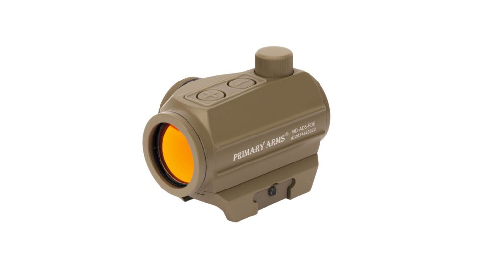 Primary Arms SLx Micro Dot with Push Buttons, FDE, MD-ADS-FDE