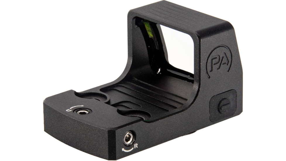 Primary Arms Classic Series 1x24mm Micro Reflex Red Dot Sight, 3 MOA Green Dot Reticle, Black, 810049