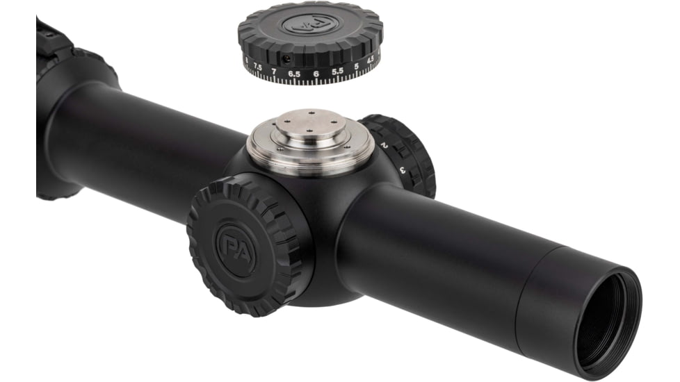 Primary Arms GLX 1-10X24 mm Rifle Scope, FFP w/ ACSS RAPTOR, 5.56/.308 Reticle, Black, 610144