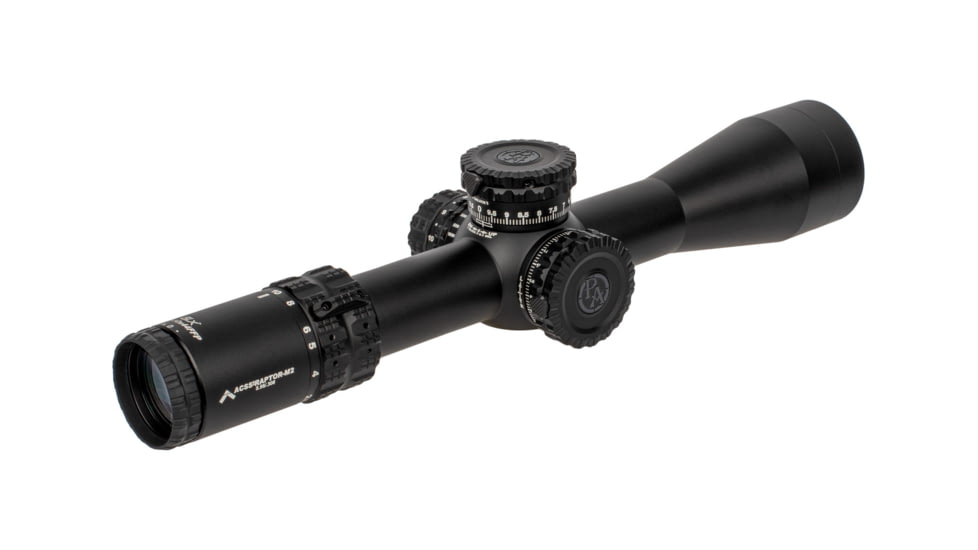 Primary Arms GLx 2.5-10x44 FFP Rifle Scope, 30mm, Illuminated ACSS-Griffin-Mil Reticle, Black, 610143