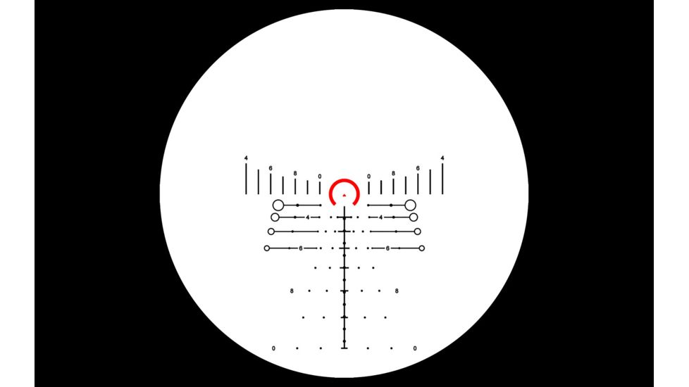 Primary Arms GLx4 2.5-10x44 FFP Rifle Scope w/ ACSS-HUD-DMR-5.56 Reticle, Black, 610059