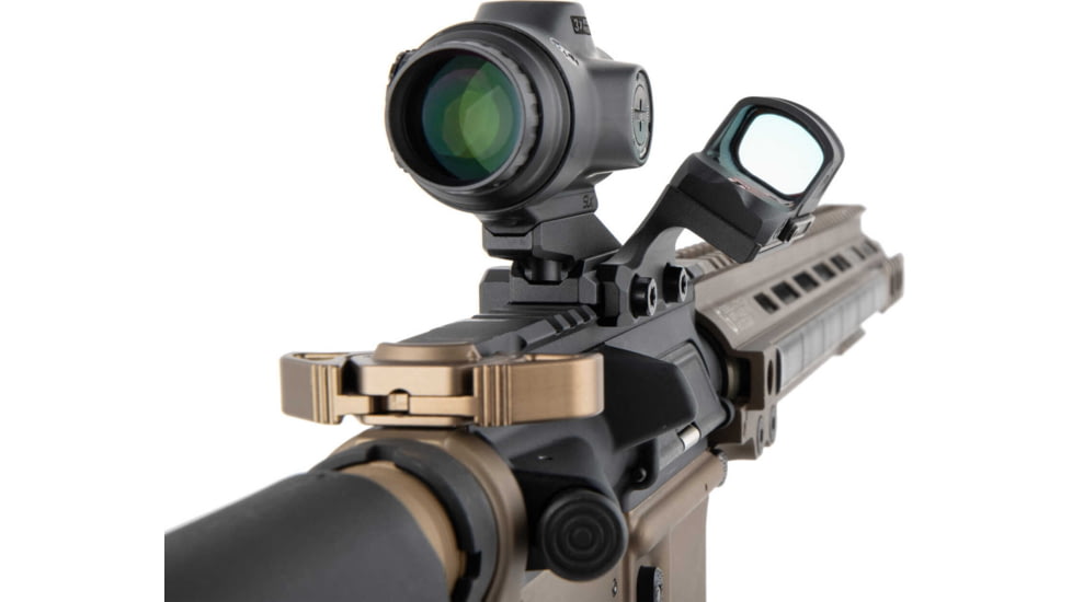 Primary Arms SLx Mini Reflex Offset Mount For PAO MicroPrisms, Black, 910096