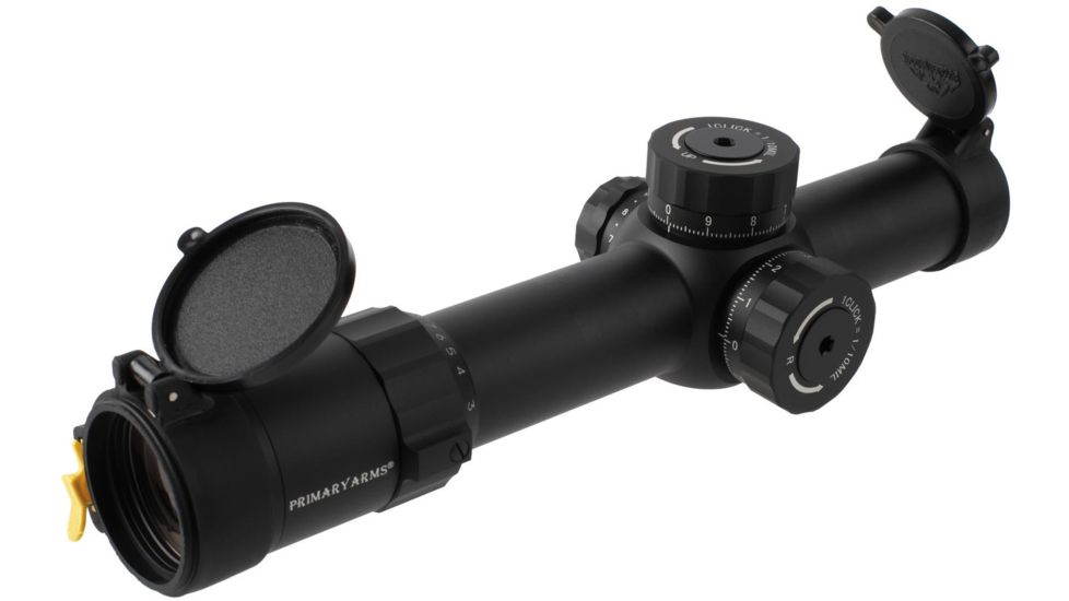 Primary Arms Platinum Series 1-8X24mm FFP Rifle Scope - Illuminated ACSS Griffin MIL Reticle, Black, PAPLX8-1-8X24F-GRIF-MIL