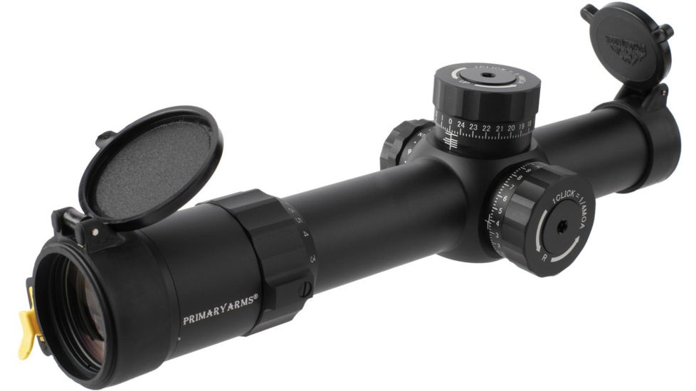 Primary Arms Platinum Series 1-8X24mm FFP Rifle Scope - Illuminated ACSS Griffin MOA Reticle, Black, PAPLX8-1-8X24F-GRIF-MOA