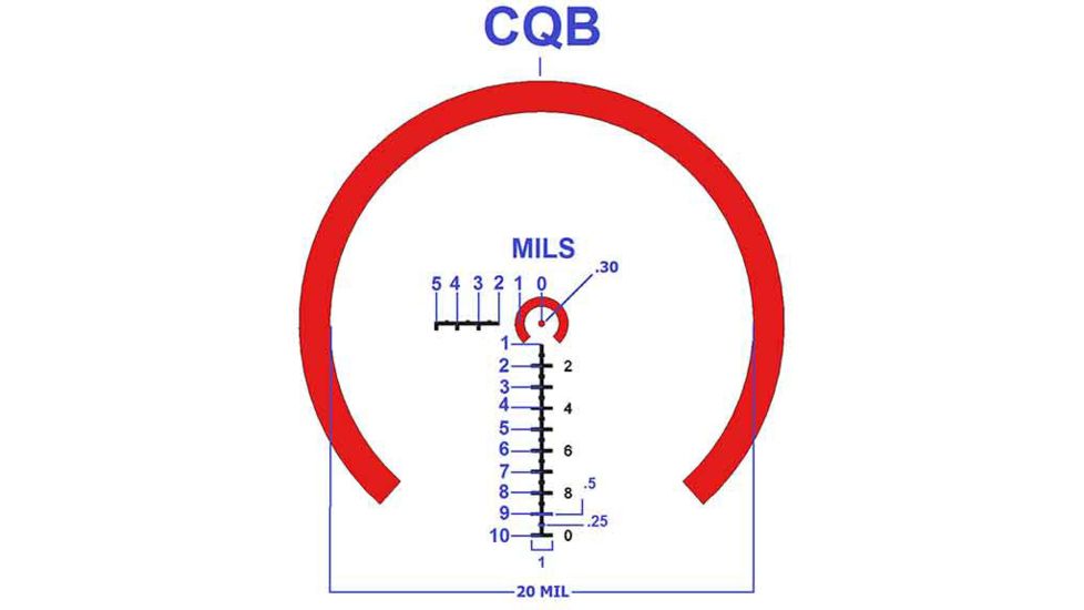 Primary Arms Platinum Series 1-8X24mm Rifle Scope with PA Advanced Mil Ffp Reticle, Black PA1-8X24FFP-AD-MIL