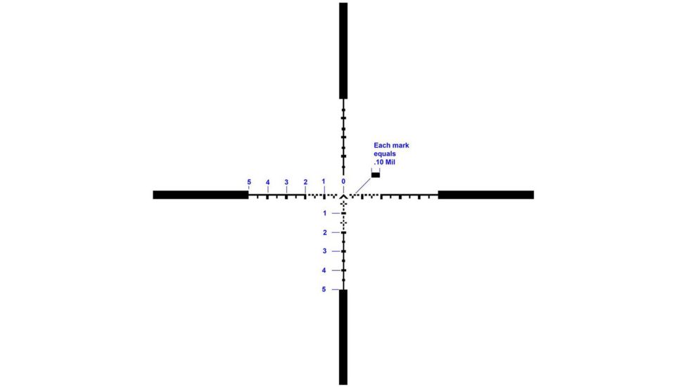 Primary Arms PLx 6-30x56 FFP Rifle Scope w/DEKA MIL Reticle, Black PA6-30X56FFP-DEKA-AMS