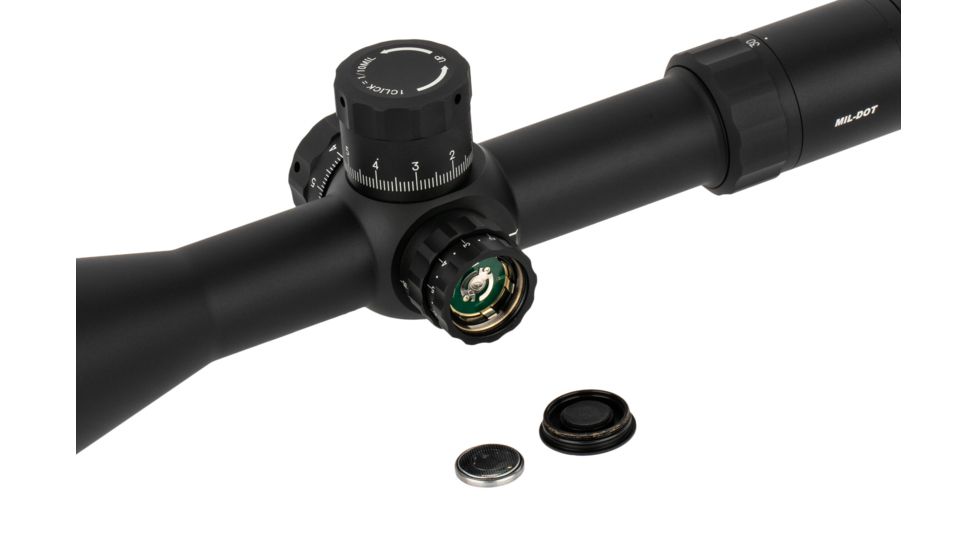Primary Arms PLx 6-30x56mm FFP Rifle Scope, Illuminated MIL-Dot, 34mm, Black, 610077