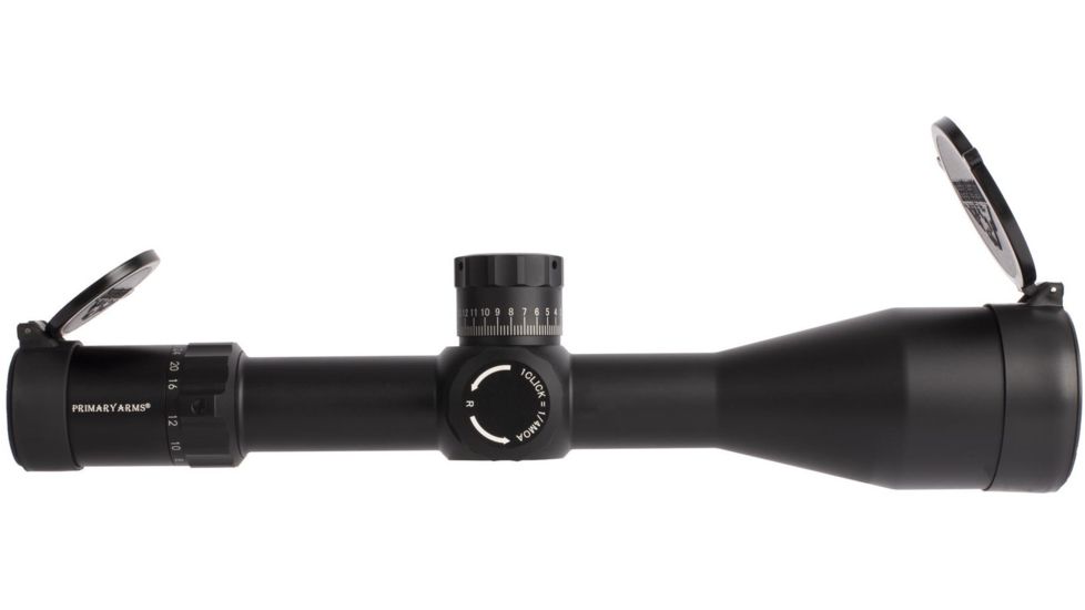 Primary Arms PLx 6-30X56mm FFP Rifle Scope - Illuminated Hera BPR MOA Reticle, Black, PAPLX5-6-30X56F-HERA