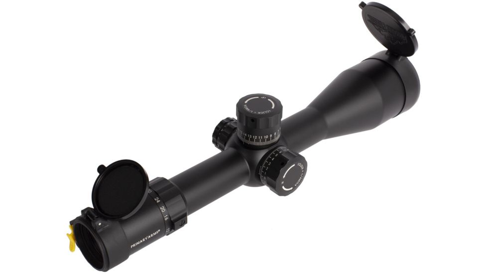 Primary Arms PLx 6-30X56mm FFP Rifle Scope - Illuminated Hera BPR MOA Reticle, Black, PAPLX5-6-30X56F-HERA