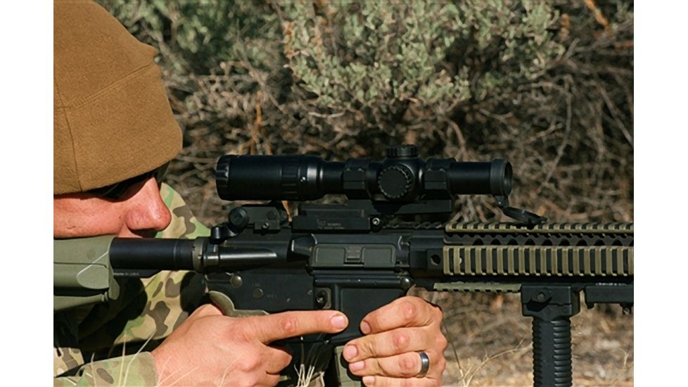 Primary Arms 1-6X Scope with Patented ACSS 5.56 / 5.45 / .308 Reticle &quot;Advanced Combined Sighting System&quot; PAPS1-6X, Black